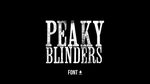 Peaky Blinders Font - Graphic Pie