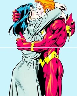 sappho Linda park, Wally west, Dc comics