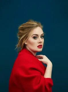 Адель (Adele) Moda colorida, Cabelos estilosos, Penteados