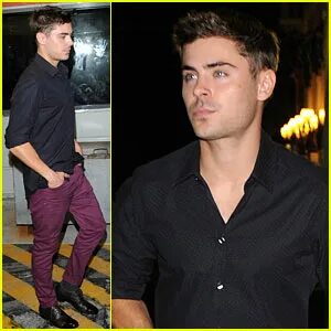 Zac Efron: Night Out in Venice! Zac Efron : Just Jared