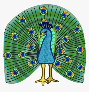 Peacock Coloured Icons Png - Coloured Picture Of Peacock, Tr