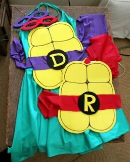 DIY quick Ninja Turtle Costume Ninja turtle costume, Diy nin