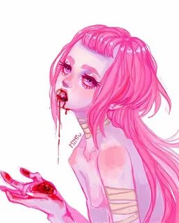 bb by MiiMiiu Pastel goth art, Candy drawing, Creepy cute