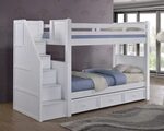Wooden Bunk Beds With Stairs And Drawers: Functionality and 