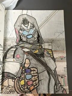 Download 163+ Destiny 2 Coloring Book PNG PDF File - Downloa