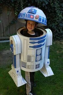 David as R2-D2 Star wars halloween costumes, R2d2 costume, S