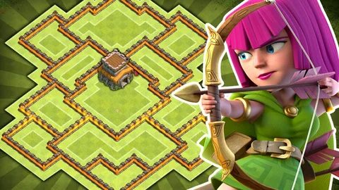 Clash of Clans - BEST TH8 Farming BASE! NEW TH11 December Up