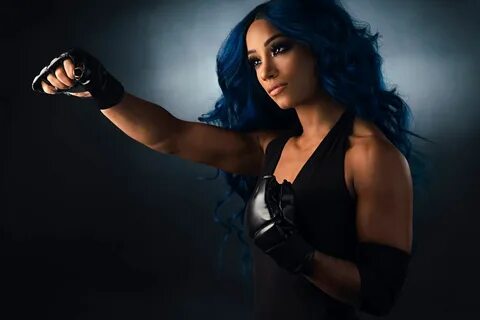 Sasha Banks WWE Undertaker Photoshoot - Marketing Web Media