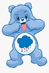 Grumpy Bear Care Bear Clipart , Png Download - Sad Blue Care