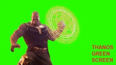 Infinitywar - THANOS USING DR STRANG SHIELD CHROMAKEY - GREE