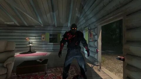 FRIDAY THE 13TH ON PS4 GAMEPLAY WITH SAVINI JASON!!!!!!!!!! 