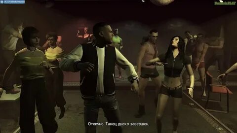 Играем в GTA 4 - TBoGT: Танцуем в клубе Геркулес - YouTube