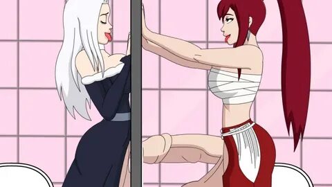 Mira and Erza Docking