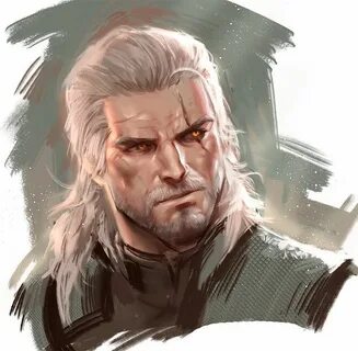 Geralt of rivia The witcher, The witcher game, The witcher w