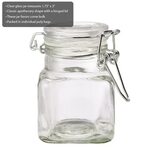 Perfectly Plain Collection Apothecary Jar Favors set of 60 -