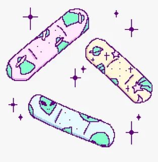 #stickers #png #tumblr #bandaid #pixel #alien #aliens - Tran