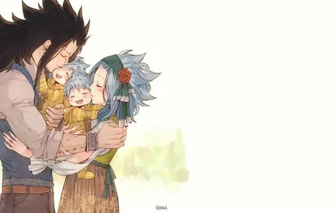 Обои Gajeel Redfox, FAIRY TAIL, Levy McGarden картинки на ра