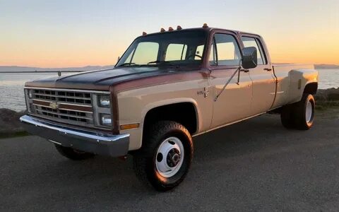 Rare Crew Cab Dually: 1986 Chevy K30 Silverado Barn Finds