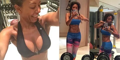 Check Out Spice Girl Mel B’s Abs In This Fitspo Instagram Pi