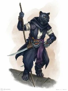 ArtStation - D&D Tabaxi Commission, Gaston S. Garcia Charact