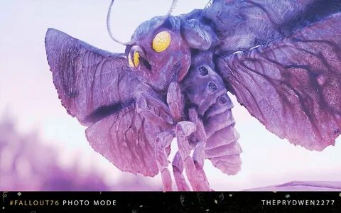 Fallout's tweet - "Mothman is here to save your Monday.#Moth