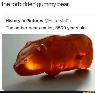The forbidden gummy bear History In Pictures @HistorylnPix T