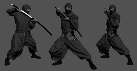 ArtStation - Ninja Concept