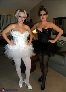 Black Swan & White Swan - Halloween Costume Contest at Costu