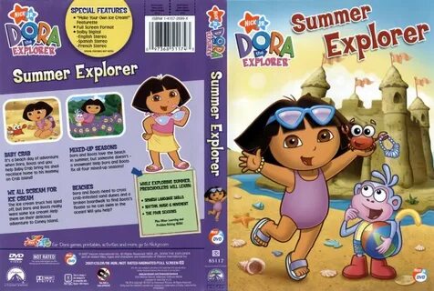 Dora the Explorer - Summer Explorer- TV DVD Scanned Covers -