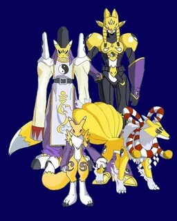 Linea evolutiva de Renamon Digimon, Digimon adventure 02, Di