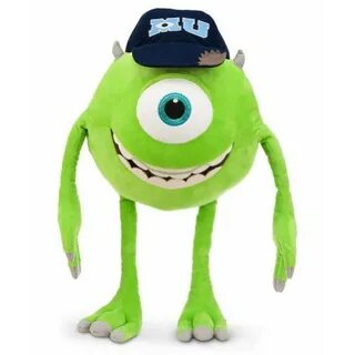 Disney Store Large/Jumbo 21" Mike Wazowski Plush Stuffed Toy