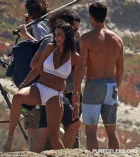 Andi Dorfman Wet Transparent Bikini Photos - NuCelebs.com