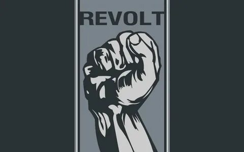 320x480 resolution Revolt poster, revolt, artwork, fists HD 