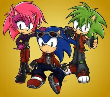 Sonic,Manic,Sonia. Sonic Underground. - Sonic the Hedgehog f