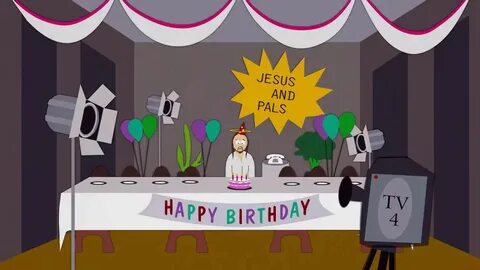 Happy birthday Jesus - South Park - Mr Hankey the Christmas 