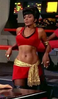 Nichelle Nichols as Uhura in "Mirror, Mirror" Star trek cosp