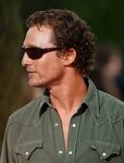 More Pics of Matthew McConaughey Wrap Around Sunglasses (4 o