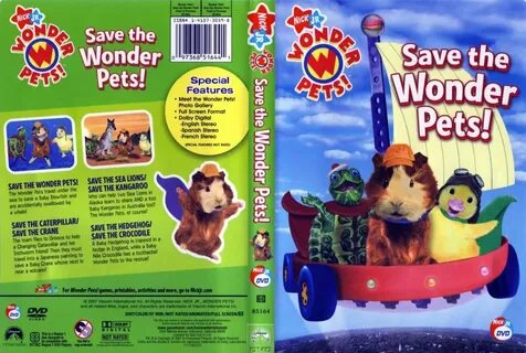 Save The Wonder Pets (2006)- Movie DVD Scanned Covers - Save