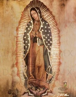 New Copy of Original of Our Lady of Guadalupe Virgin Mary. E