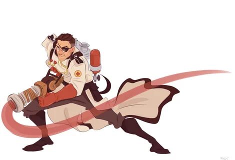Another Medic loadout that I was commissioned to draw #games