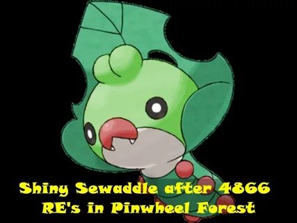 SHTC-ISHC 2013 Live reaction Shiny Sewaddle in Pinwheel Fore