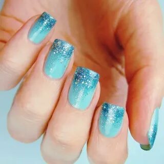Pin by VIO LET on Nail Style Blue and white nails, Light blu