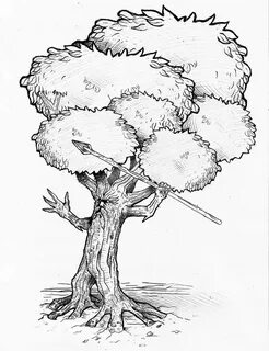 Entry #38 by KALAUDIO2 for Draw an Ash Tree with character F