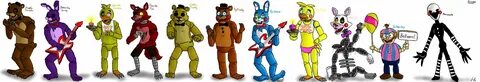 Fnaf Characters Fan Art