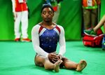 The leotards from Simone Biles' and Aly Raisman's individual