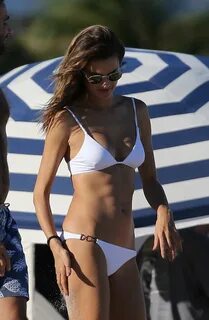 Alessandra Ambrosio in White Bikini 2017 -98 GotCeleb