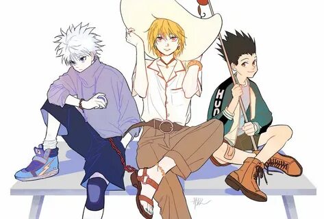 Hunter x Hunter // Killua Zoldyck, Kurapika & Gon Freecss