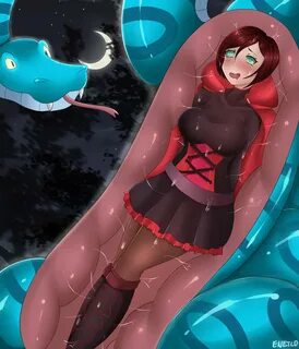 Commission Ruby Rose swallowed by EneTheLigthingDancer on De