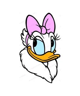 Daisy Duck SVG 1 svg dxf Cricut Silhouette Cut File Etsy