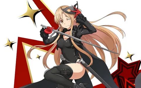 Sword Art Online Characters Dress up as Phantom Thieves for 